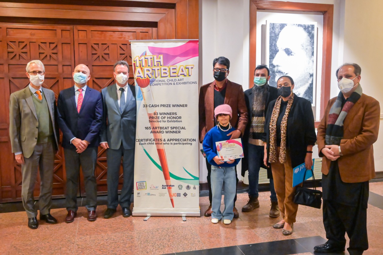 11th ArtBeat – National Child Art Exhibition is attracting Art Lovers in Capital.
