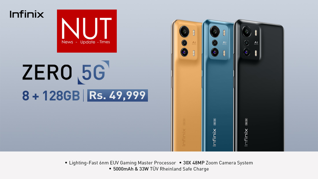 Infinix Launches ZERO 5G Featuring 6nm 5G Master Processor and Uni-Curve design