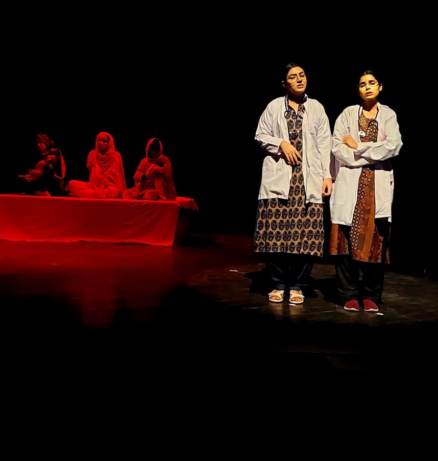 Ajoka enthralled the audiences with two thought provoking plays at LAC drama festival