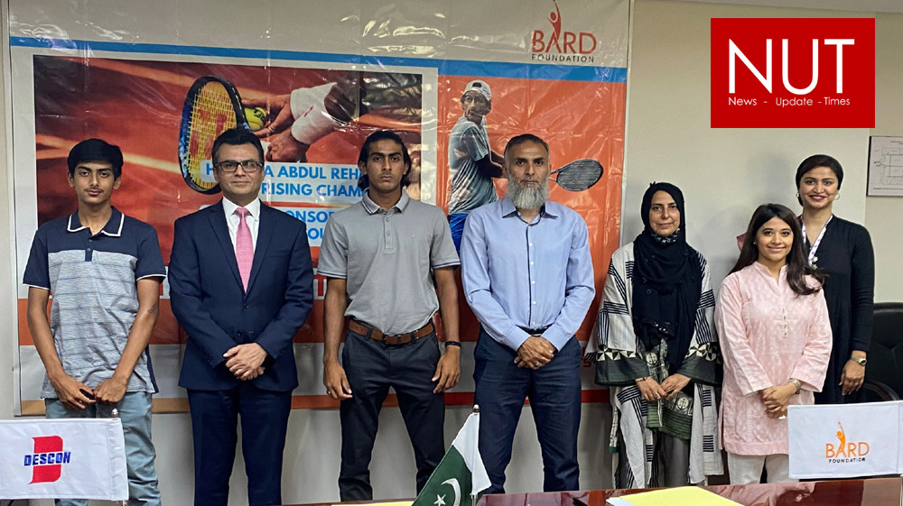 BARD Foundation to sponsor young tennis star Huzaifa’s training in the USA