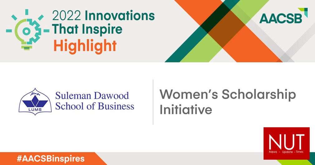AACSB’s ‘Innovations That Inspire’ initiative recognises  Suleman Dawood School of Business at LUMS