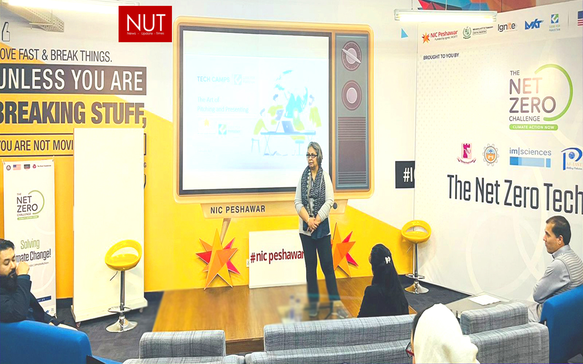 NIC Peshawar Join Hands With  Code for Pakistan for the Net Zero Tech Camp Challenge