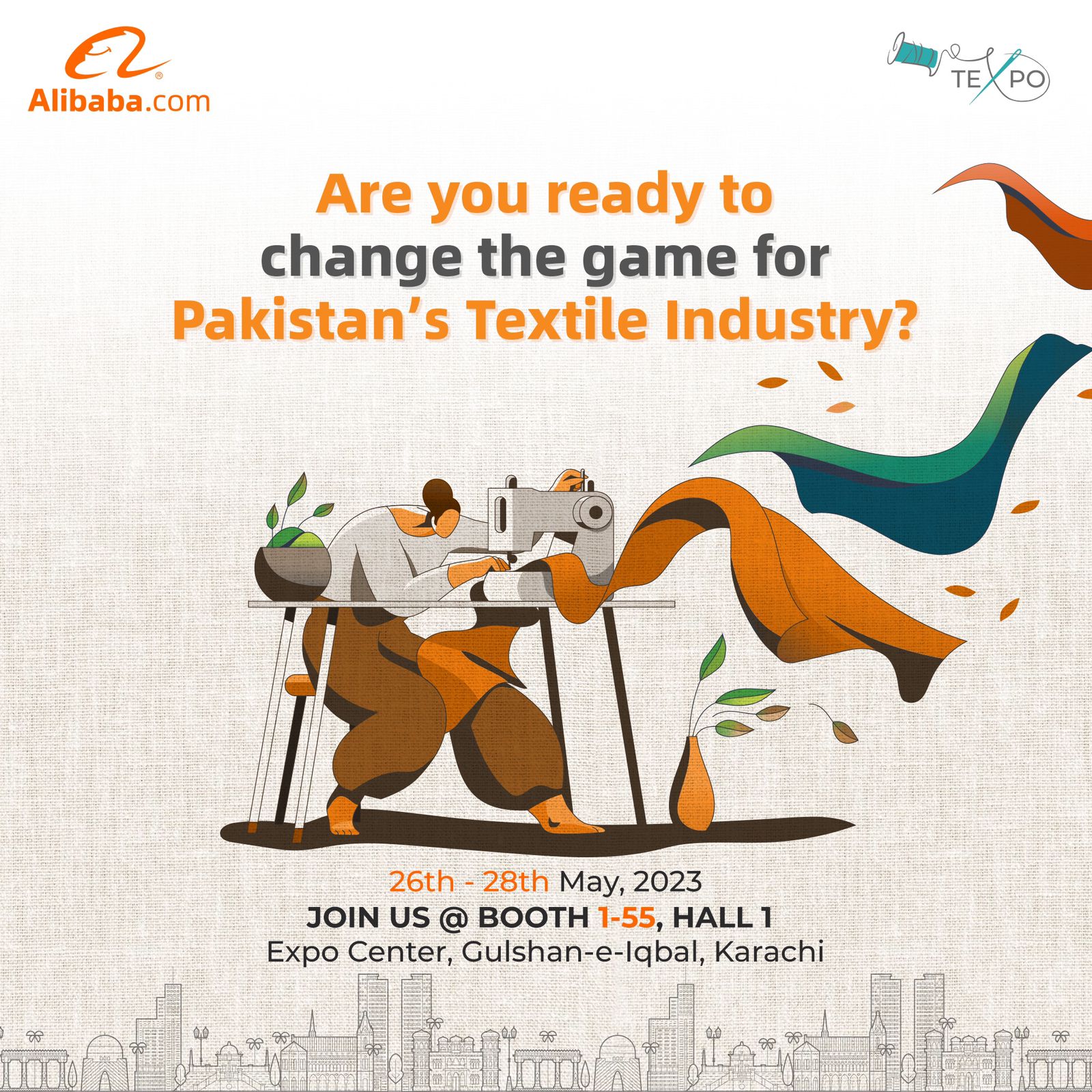 Alibaba.com Joins Forces with TEXPO 2023 to Foster Growth of Local E-commerce Textile Businesses