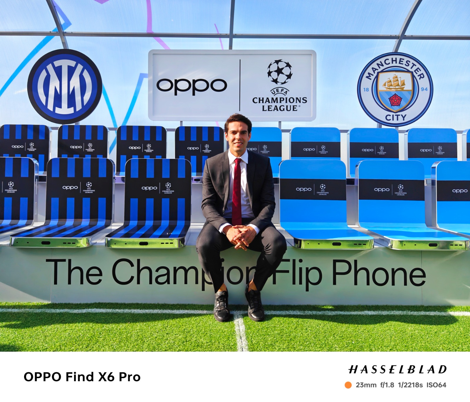 OPPO and Global Brand Ambassador Kaká Inspire Miracles with Unmatched Experiences at the 2023 UEFA Champions League Final