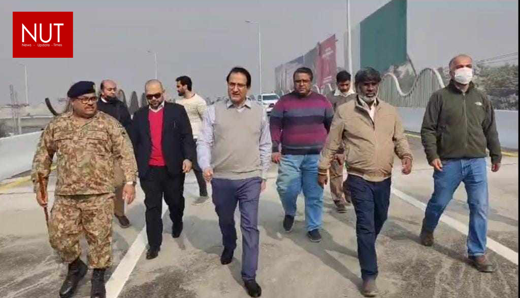 CEO OF CBD PUNJAB INSPECTS CAPTAIN KARNAL SHER KHAN SHAHEED FLYOVER AHEAD OF MONUMENTAL INAUGURATION IN LAHORE