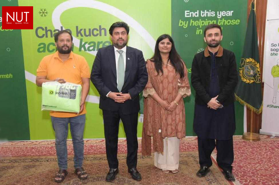 Sindh Governor Kamran Khan Tessori support the initiative of Ride to Donate by inDrive in collaboration with JDC at Governor House