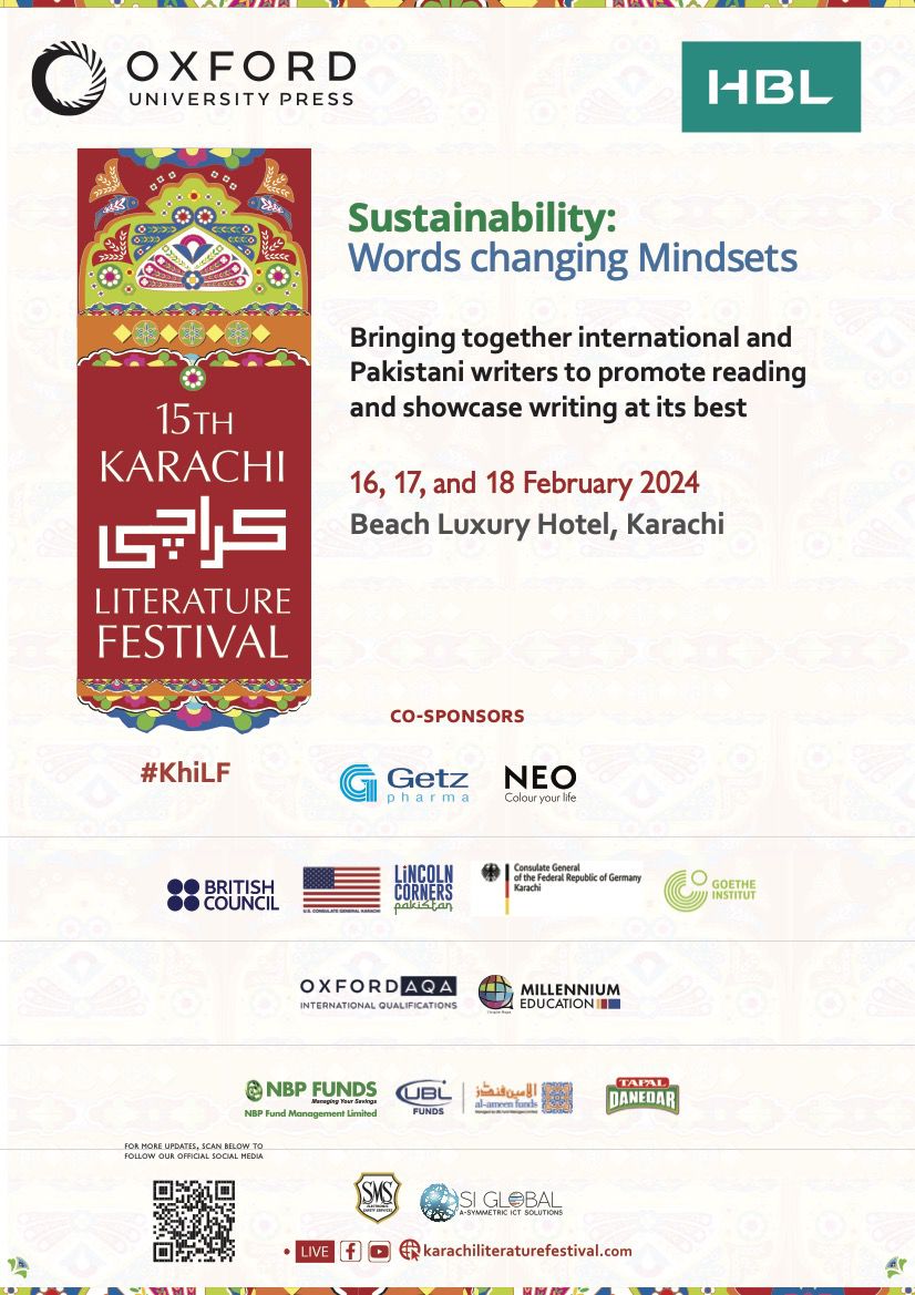 15th Karachi Literature Festival: All set to celebrate the Crystal edition for Cultural and Intellectual Exchange