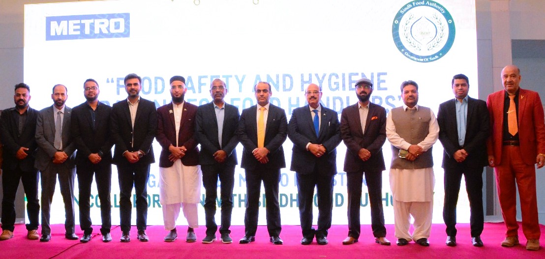 METRO PAKISTAN JOIN HANDS WITH SINDH FOOD AUTHORITY