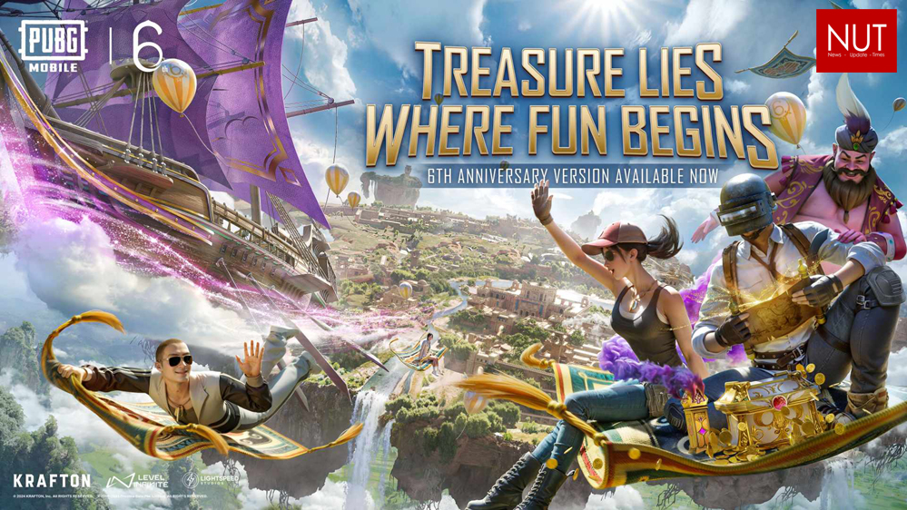 EXPLORE THE FAIRY TALE MAGIC OF THE NIMBUS ISLANDS IN PUBG MOBILE’S VERSION 3.1 UPDATE