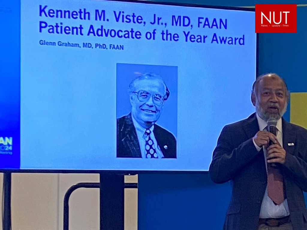 AKU Professor wins Advocate of the Year Award in neurology