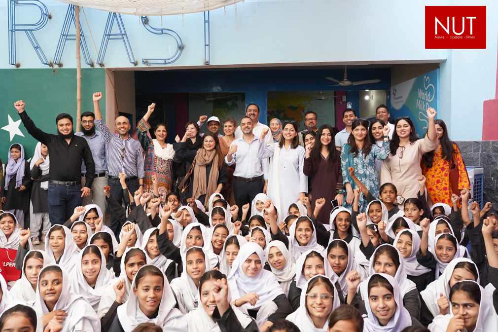 FCEPL Leadership Visits Raast School for Educational and Nutritional Outreach