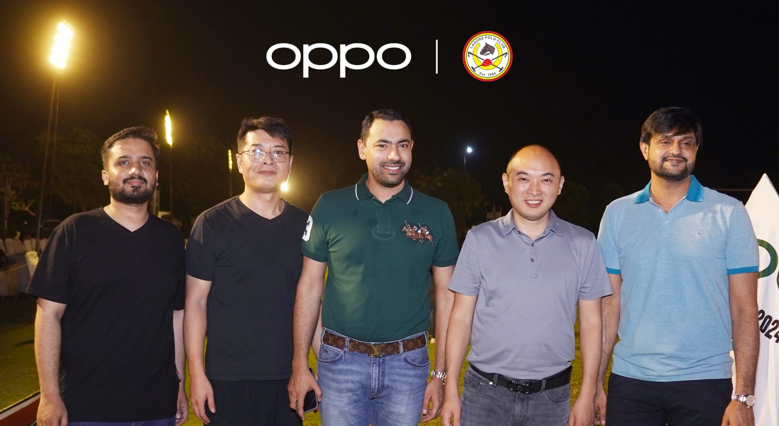 OPPO Pakistan Partners with Lahore Polo Club for the Night Polo Tournament