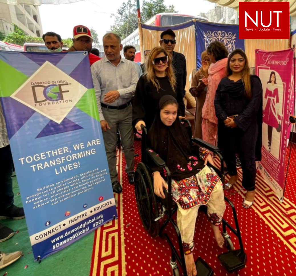 Dawood Global Foundation Transforms Lives with a Heartfelt Donation of Wheelchairs to Paraphelgic Around Lyari