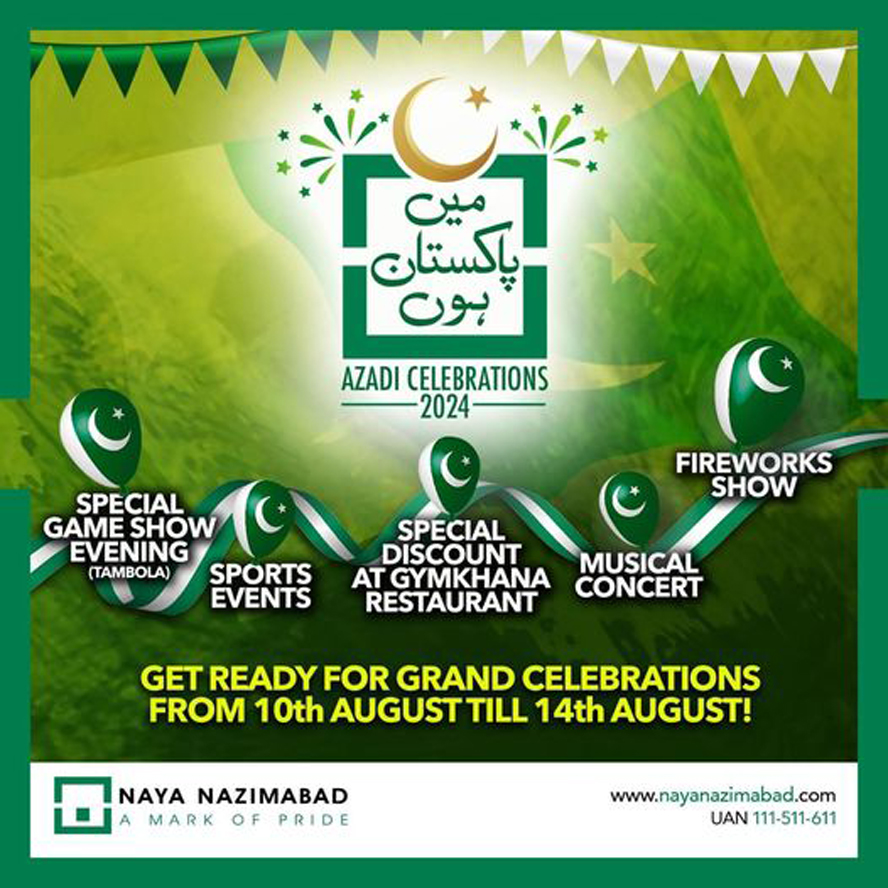Naya Nazimabad Kicks off Independence Day Celebrations