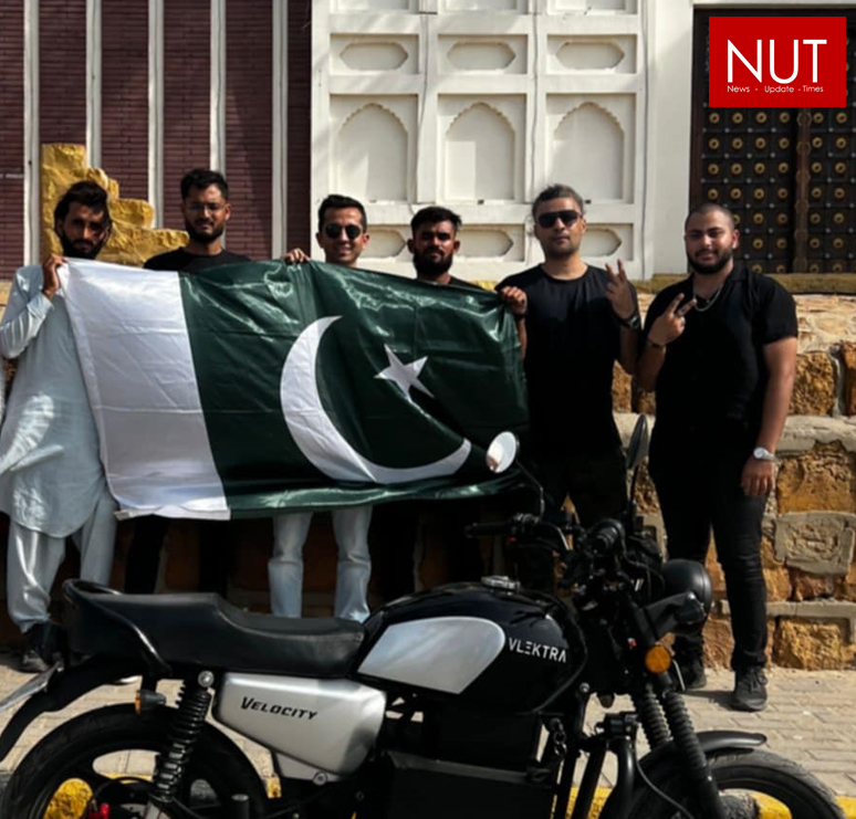 VLEKTRA- FIRST PAKISTANI DESIGNED EV MOTORCYCLE COMPLETES HISTORIC INTERCITY JOURNEY FROM KARACHI TO HYBDERABAD