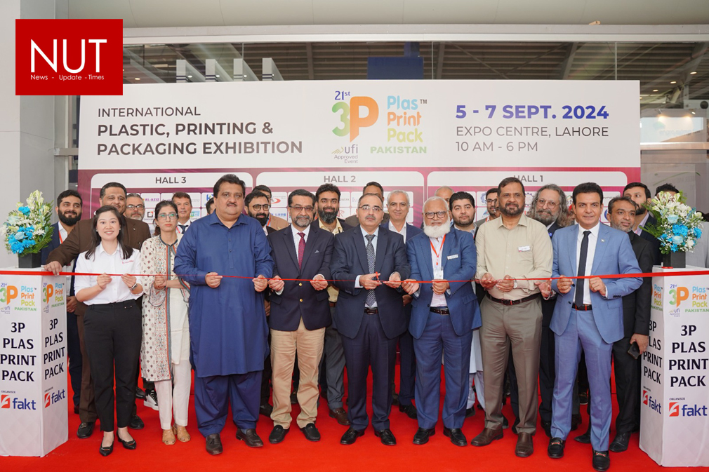 21st International 3P Plas Print Pack Pakistan Mega Exhibition Inaugurated at Expo Centre Lahore